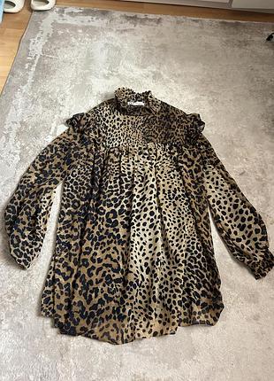 Сукня леопардова zara