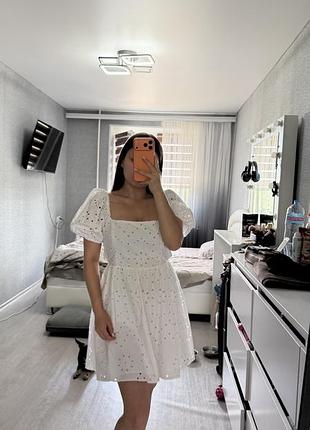 Легка бавовняна сукня zara