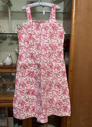 Сарафан льон laura ashley xl