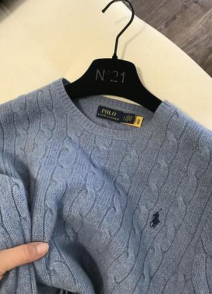 Неймовірний новий вовна + кашемір джемпер ralph lauren