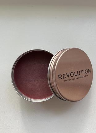 Багатофункціональний бальзам для губ і щік makeup revolution balm glow deep plum