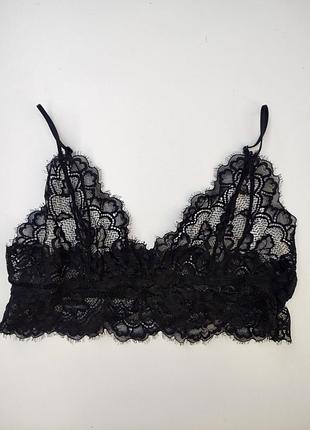 Кружевной бюстгальтер топ weekday (angel soft bra)