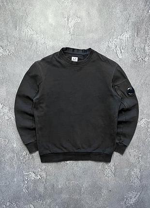 Vintage винтажный свитшот cp comapny сп компани big logo casual кэжуал size s размер с