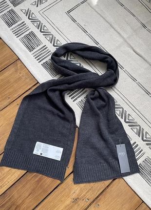 Новий сірий шарф m&s