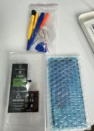 Акумулятор ll trader для iphone xs 6000 mah + набір інструментів
