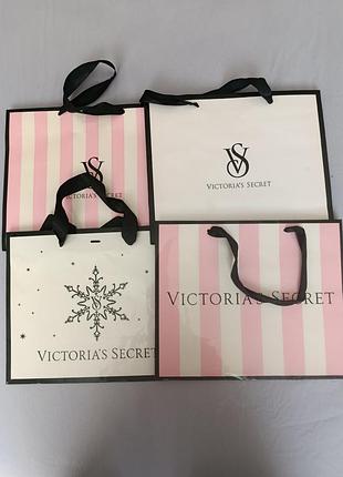 Пакети  victoria's secret 4шт