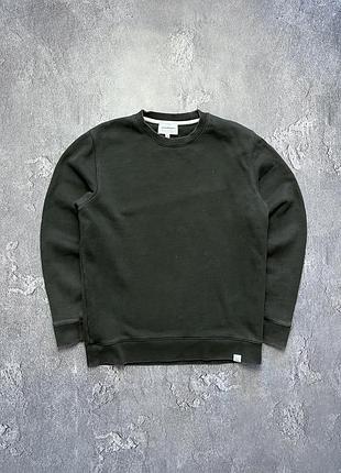 Vintage винтажный свитшот norse project норс проджект big logo size m размер м