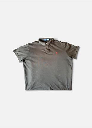 Оригинальное поло polo ralph lauren custom slim fit | размер xl