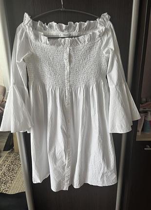 Біла сукня mango xs