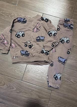 Спортивний костюм машинки next 104 3-4 роки