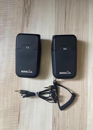 Накамерная радиосистема rode rodelink filmmaker kit (б/у)