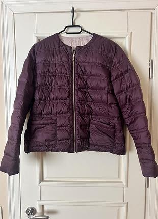 Куртка massimo dutti пух перо