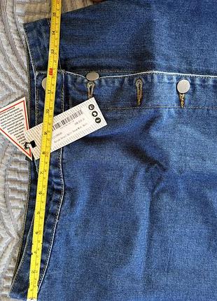 Джинсова спідниця boho, розмір 38 / m — нова