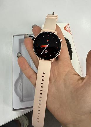 Смарт-годинник smartwatch bt call, рожевий, сенсорний екран