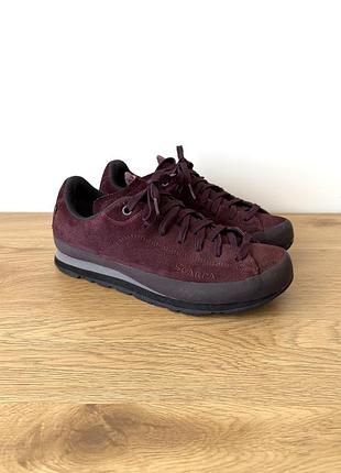 Треккинговые кроссовки на мембране gore tex vibram scarpa margarita старта95x temeraire eu41-26.5 см