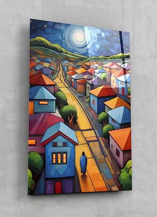 Картина на склі novellaprint "місячний шлях" 30х45см (pic-351-00)