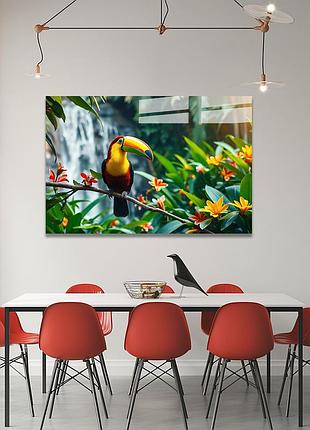 Картина на стекле novellaprint "яркая красота" 45х30см (pic-434-00)