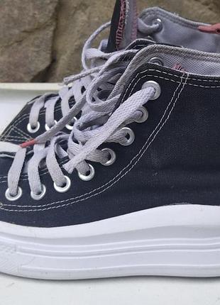 Converse chuck taylor all star move высокие кеды, 35р