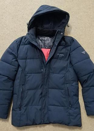 Куртка prada (l-xl;50-52 pозмер) зимняя теплая