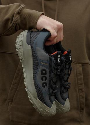 Термо кросівки nike acg moutain fly gore tex haki