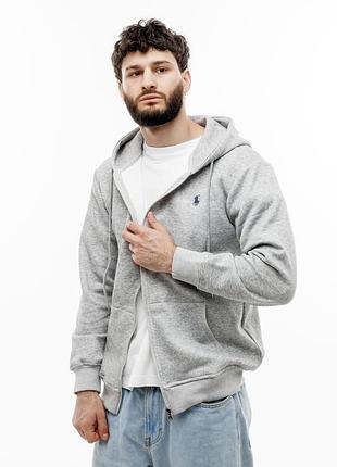 Худі поло, реглан polo, світшот polo, світшот поло, худі чоловіче, ralph lauren polo сірий; розмір m