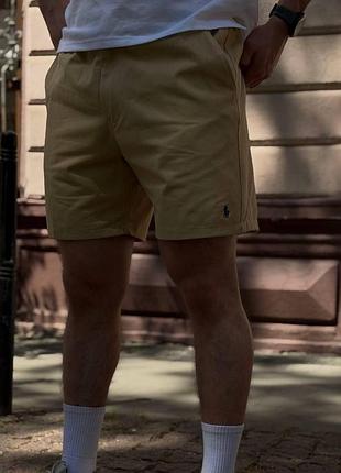 Шорти поло, шорти polo, шорти polo чоловічі, шорти ralph lauren polo, шорти чоловічі бежевий; розмір l