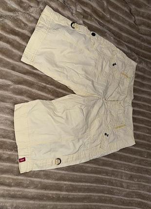 Легкі бавовняні шорти-капрі edc by esprit (розмір m / 38)