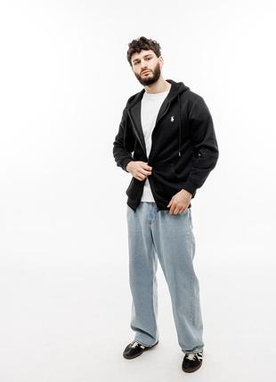 Худі поло, реглан polo, світшот polo, світшот поло, худі чоловіче, ralph lauren polo чорний; розмір m