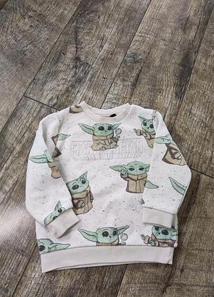 Світшот, светр, кофта утеплена, star wars, primark р. 92-98, 2-3 роки