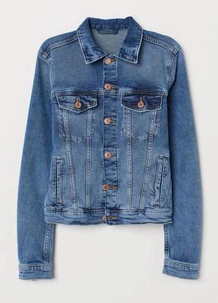 H&m джинсовка xs нова