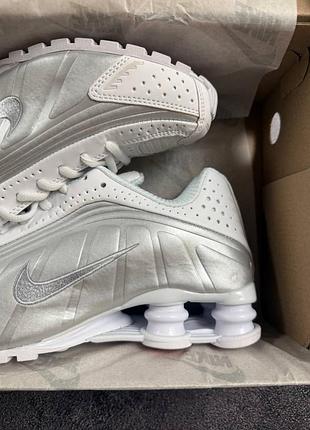 Nike shox r4 white 6