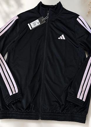 Жіноча спортивна кофта на блискавці,олімпійка adidas
