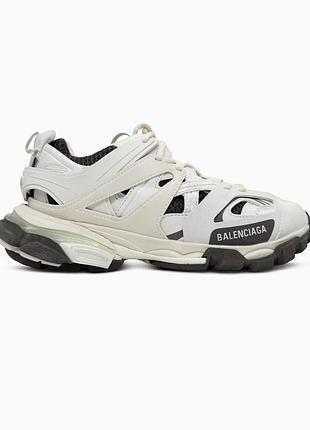 Balenciaga track cream/brown