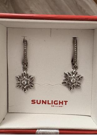 Сережки sunlight