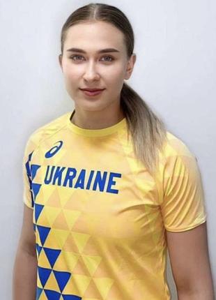 Футболка збірної україни asics