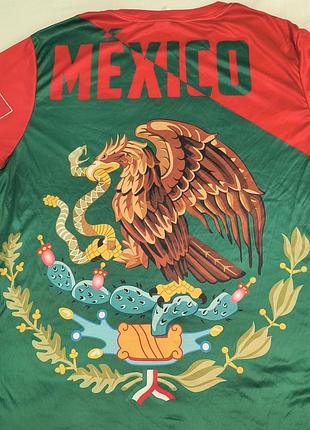 Vintage mexico - фанатская спортивная футболка сб. мексики - xl