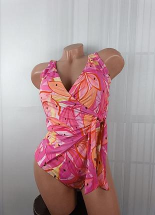 Купальник женский слитный primark xl 52/54 розовый арт 5740