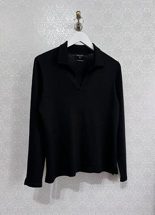 Светр-поло 100 % мериносова вовна massimo dutti