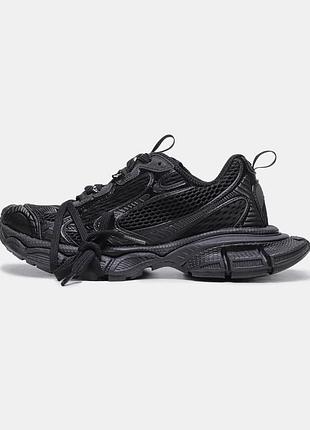 Balenciaga 3xl sneakers 'black mesh and polyurethane'