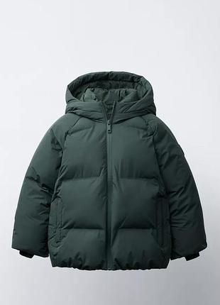 Тепла зимова куртка 2р 92см zara