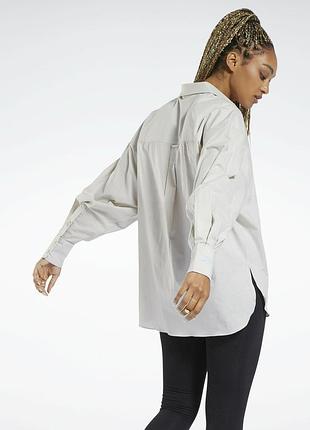 Бавовняна оверсайз сорочка reebok