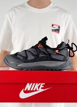 Чоловічі кросівки nike acg terra antarktik low gtx grey black