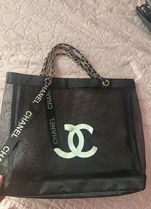 Сумка сітка chanel