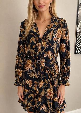 Сукня-халат на ґудзиках h&m розмір s