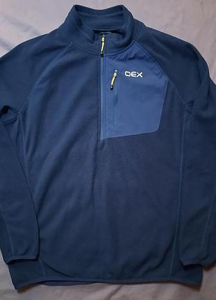 Флиска oex xl-xxl синяя в идеале