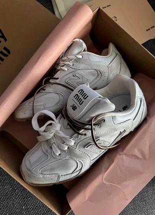 Miu miu nb x miu white vintage