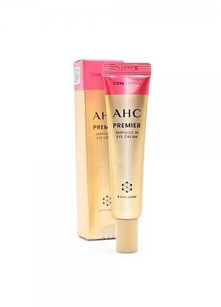 Крем-сироватка для шкіри навколо очей ahc eye cream season 12 premier ampoule core lifting 12 ml