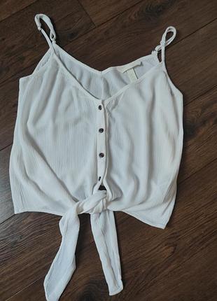 Топ на брительках h&amp;m