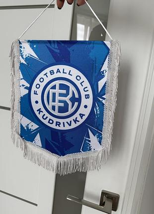 Вимпел футбольного клубу вищої ліги кудрівка
