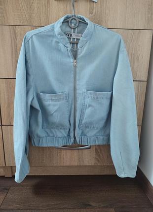 Джинсова куртка zara
